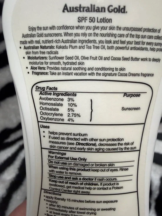 Australian Gold Aloe Infused SPF 50 Lotion Sunscreen - Picture 4 of 4